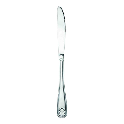 Thunder Group SLSS009 8.9" L Stainless Steel Solid Handle Dinner Knife