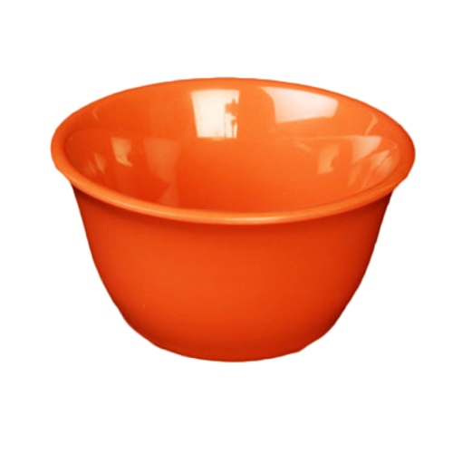 Thunder Group CR303RD 7 Oz. Orange Melamine Bouillon Cup