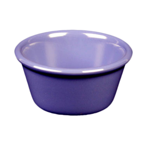 Thunder Group ML536BU1 2.5 Oz. Purple Melamine Round Smooth Ramekin