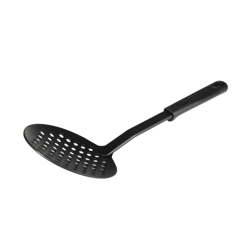 Thunder Group PLPP006BK 4.25" Dia. Black Nylon Round Skimmer