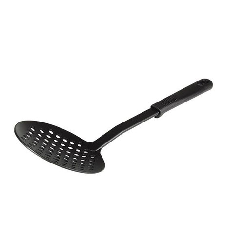 Thunder Group PLPP006BK 4.25" Dia. Black Nylon Round Skimmer