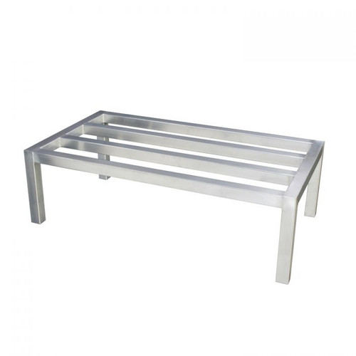 Thunder Group ALDN2036 1500 Lbs. Aluminum Heavy Duty Square Tubing Dunnage Rack