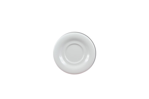 Thunder Group CR9303W 5.5" Dia. White Melamine Saucer