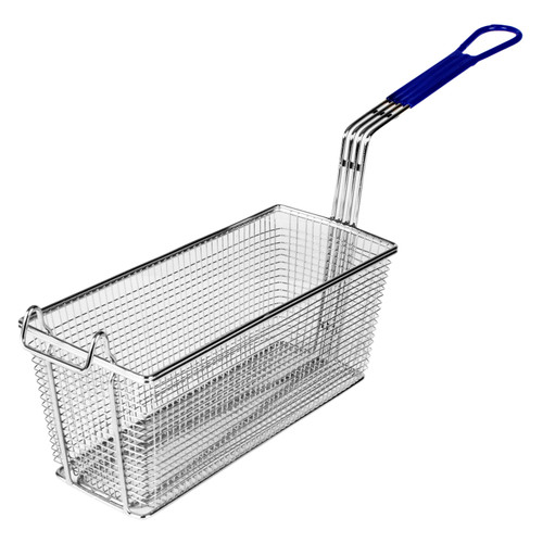 Thunder Group SLFB005 Nickel Plated Steel Rectangular Fry Basket