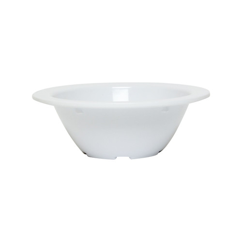 Thunder Group NS304W 5 Oz. NuStone White Melamine Fruit Bowl
