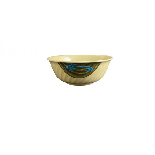 Thunder Group 5309J 72 Oz. Melamine Wei Swirl Bowl