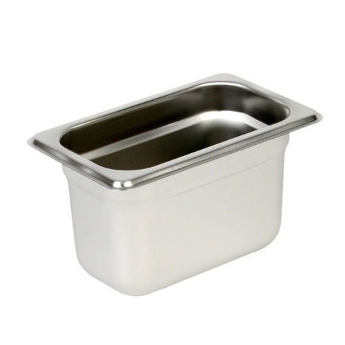 Thunder Group STPA2194 0.1 Size Stainless Steel Anti-Jam Steam Table Pan