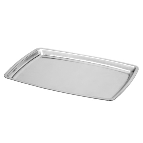 Thunder Group IRSP1107 7.13 " D x 11" W Stainless Steel Rectangular Sizzling Platter
