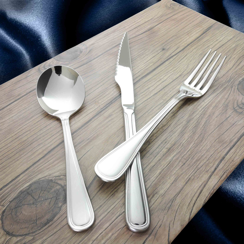 Thunder Group SLAT201 4.5" Long Stainless Steel Demitasse Spoon