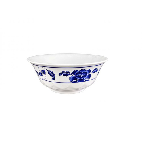 Thunder Group 5275TB 34 Oz. Melamine Lotus Scalloped Bowl