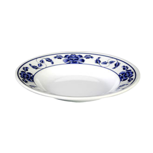 Thunder Group 1109TB 10 Oz. Melamine Lotus Soup Plate