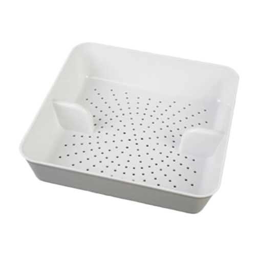 Thunder Group PLFDS285 8.5" W 2.25" H x 8.5" D ABS-Plastic Square Floor Drain Strainer