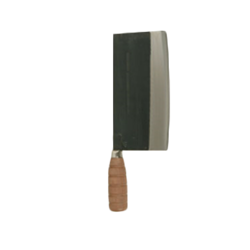 Thunder Group SLKF004HK 8" Cast Iron Blade Wood Handle Ping Knife