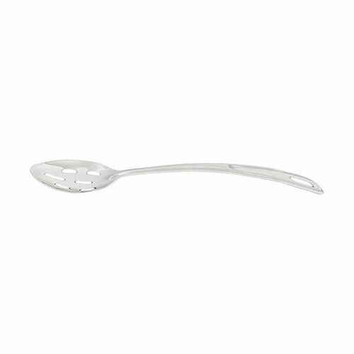 Thunder Group SLSBA512 13" L Silver Stainless Steel Non-Insulated Handle Basting Spoon