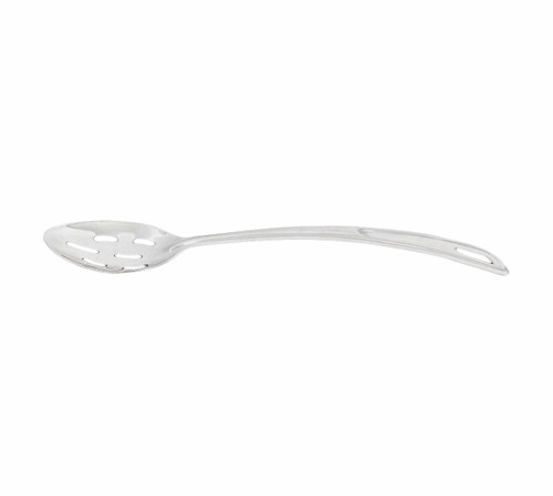 Thunder Group SLSBA512 13" L Silver Stainless Steel Non-Insulated Handle Basting Spoon