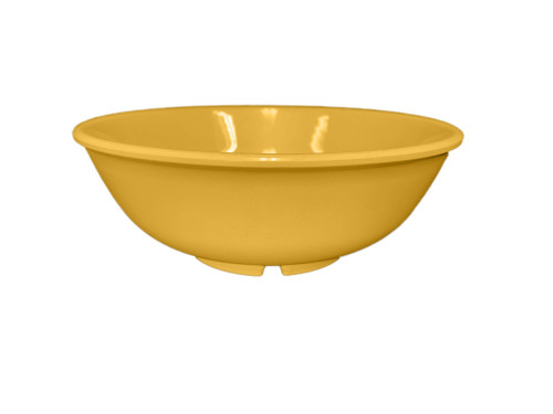Thunder Group CR5807YW 32 Oz. Yellow Melamine Salad Bowl