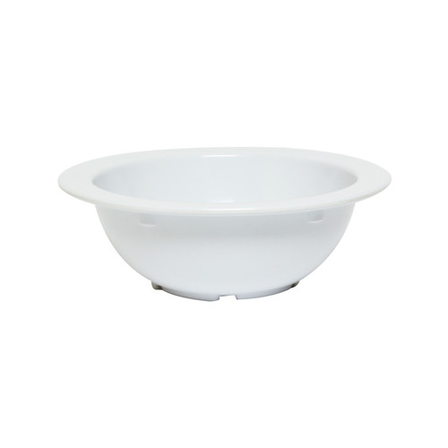 Thunder Group NS306W 13 Oz. NuStone White Melamine Grapefruit Bowl