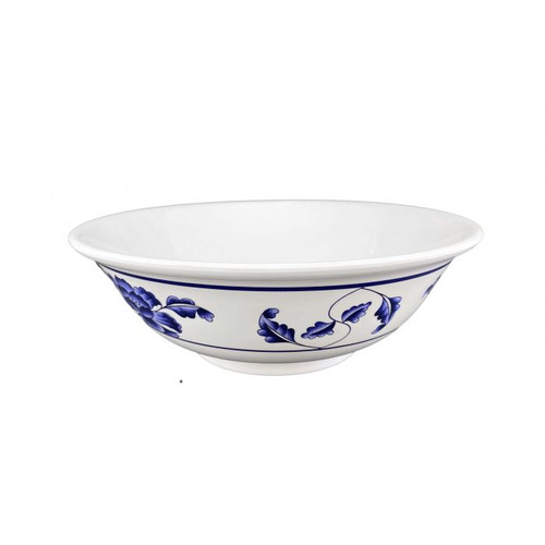 Thunder Group 5095TB 96 Oz. Melamine Lotus Rimless Bowl