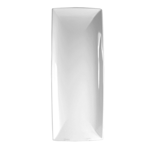 Thunder Group 49208WT White Melamine Rectangular Tray