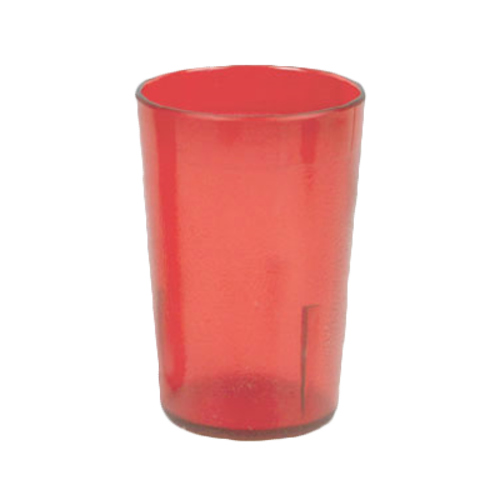 Thunder Group PLTHTB010R 9.5 Oz. Red Plastic Textured Finish Tumbler
