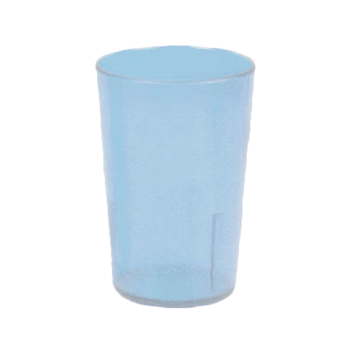 Thunder Group PLTHTB008B 8 Oz. Blue Plastic Textured Finish Tumbler
