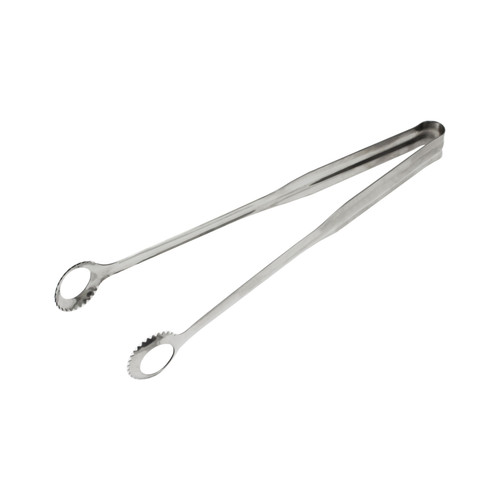 Thunder Group SLTTBN024 9.5" L Stainless Steel One-Piece Bar-B-Q Tongs