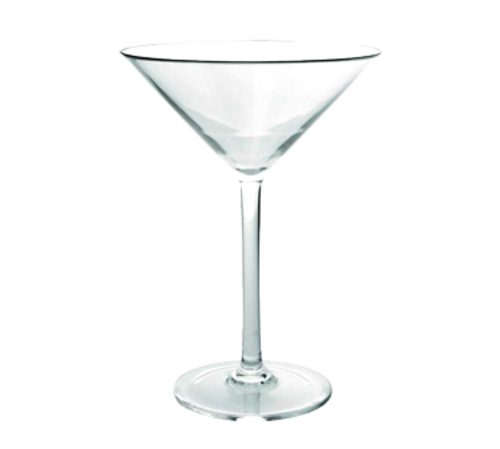 Thunder Group PLTHMT008C 8 Oz. Clear Polycarbonate Martini Glass