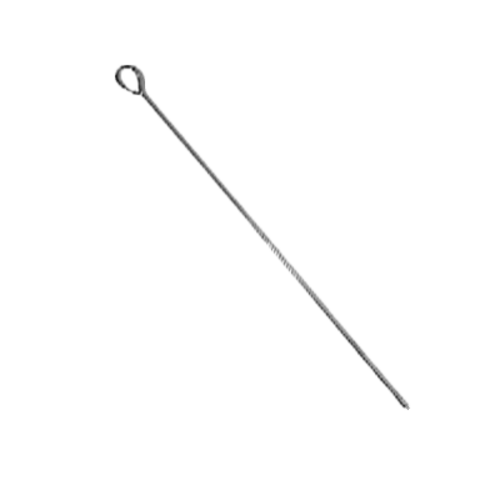 Thunder Group SLOK012 12" L Stainless Steel Skewer