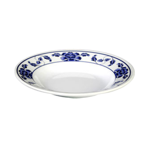 Thunder Group 1106TB 3 Oz. Melamine Lotus Soup Plate
