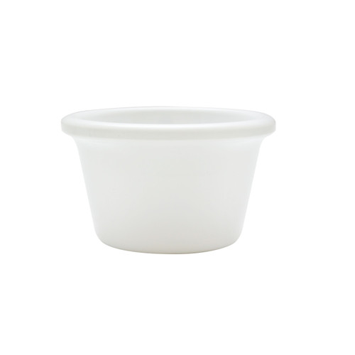 Thunder Group ML535W1R 1.75 Oz. White Round Melamine Ramekin