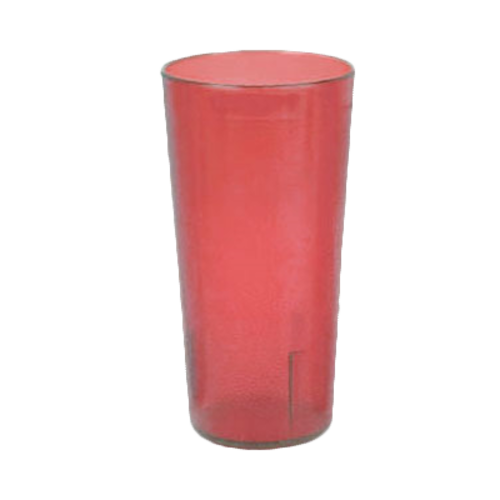 Thunder Group PLTHTB008R 8 Oz. Red Plastic Textured Finish Tumbler