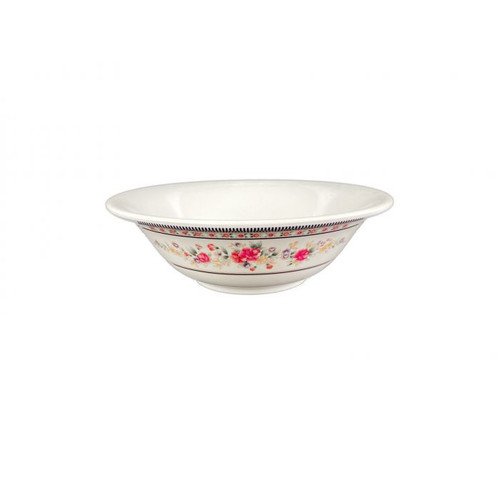 Thunder Group 5108AR 34 Oz. Melamine Rose Deep Bowl