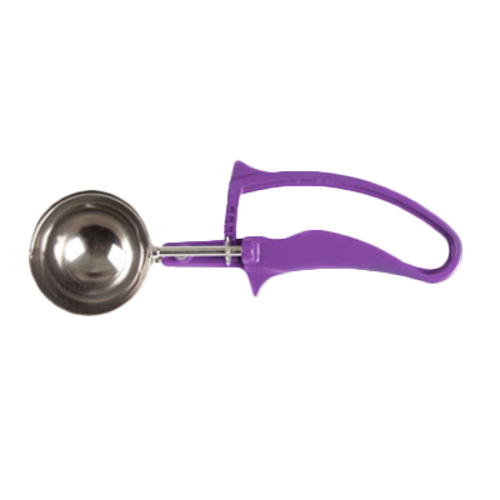 Thunder Group SLDS240G 0.75 Oz. #40 Purple Stainless Steel Plastic Handle Disher