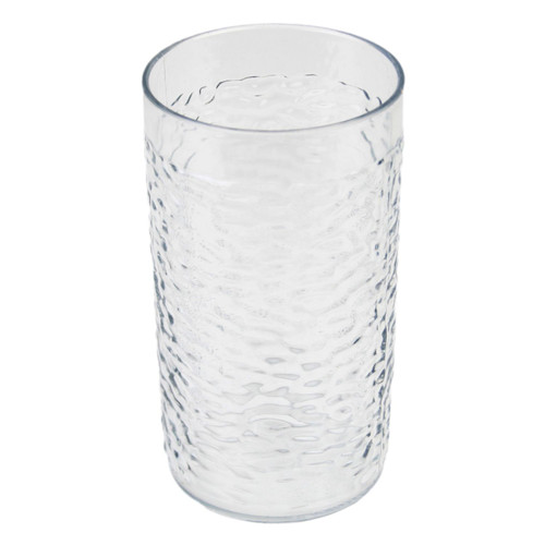 Thunder Group PLPTB016C 16 Oz. Clear Plastic Pebble Tumbler