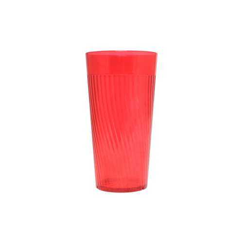Thunder Group PLPCTB324RD 24 Oz. Red Polycarbonate Tumbler