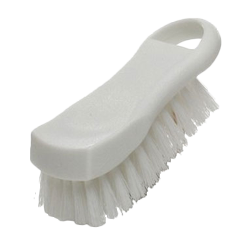 Thunder Group PLCBB02WH 6" x 2.5" x 2" H White Plastic Cutting Board Brush