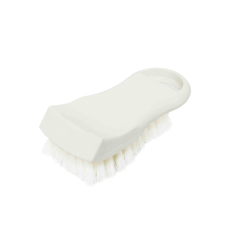 Thunder Group PLCBB02WH 6" x 2.5" x 2" H White Plastic Cutting Board Brush