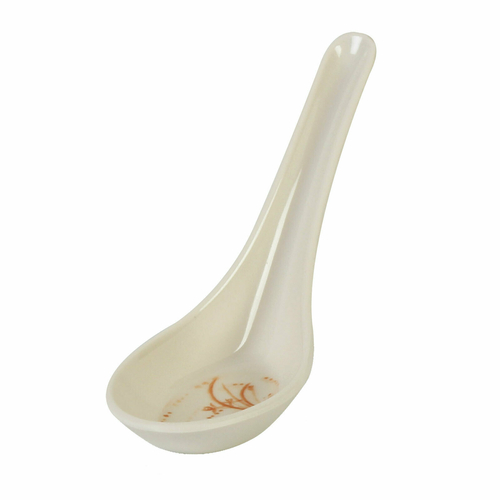 Thunder Group 7003GD 0.75 Oz. Melamine Gold Orchid Spoon