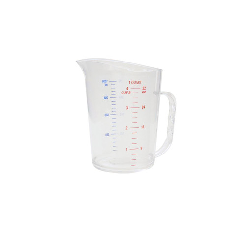 Thunder Group PLMD032CL 32 Oz. Clear Polycarbonate Measuring Cup