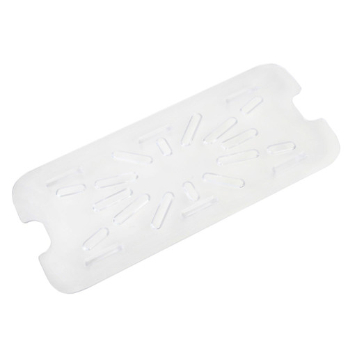 Thunder Group PLPA7130DS 1/3 Size Clear Polycarbonate Drain Shelf