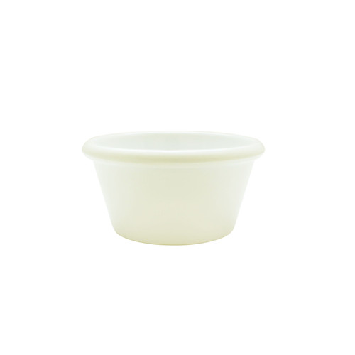 Thunder Group ML539B1 6 Oz. Bone Melamine Round Ramekin
