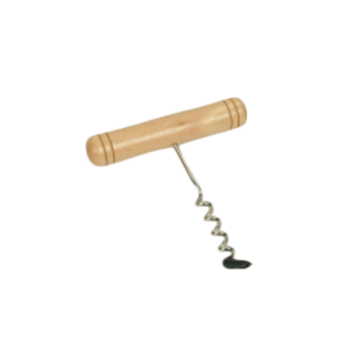 Thunder Group WDW06768 Stainless Steel Coil Classic Corkscrew