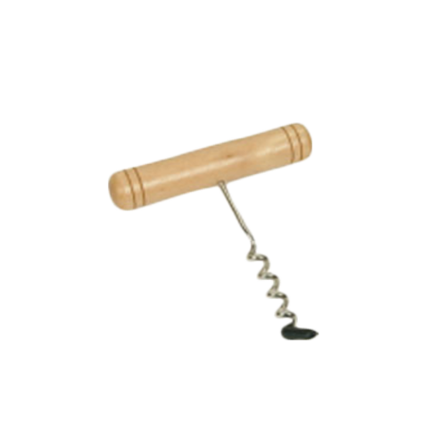Thunder Group WDW06768 Stainless Steel Coil Classic Corkscrew