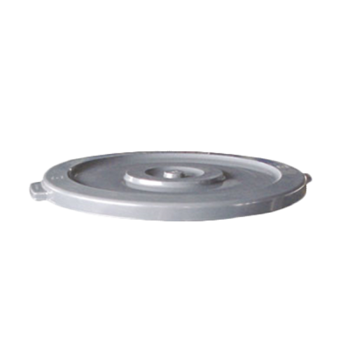 Thunder Group PLTC032GL Gray Plastic Snap-On Round Trash Can Lid for PLTC032G