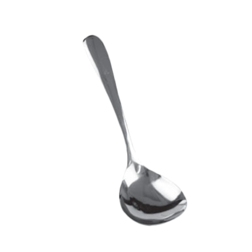 Thunder Group SLTTSP001 8.38" L Stainless Steel Non-Insulated Handle Serving Spoon