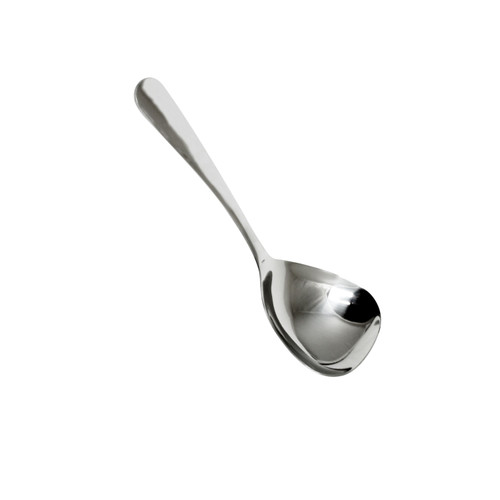 Thunder Group SLTTSP001 8.38" L Stainless Steel Non-Insulated Handle Serving Spoon