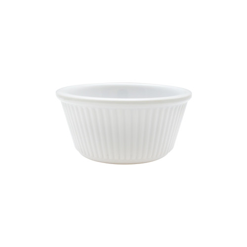 Thunder Group ML531W1R 3 Oz. White Melamine Round Ramekin