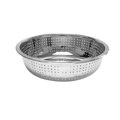 Thunder Group SLCIL11L 11" Dia. Stainless Steel Chinese Colander