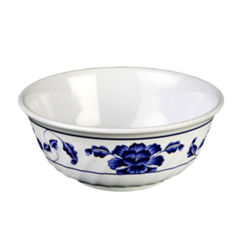 Thunder Group 5307TB 32 Oz. Melamine Lotus Swirl Bowl