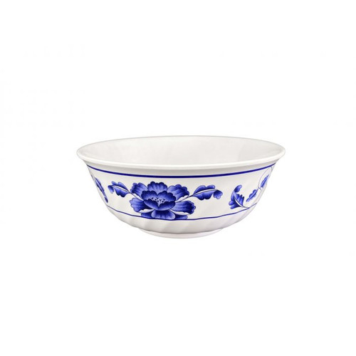 Thunder Group 5307TB 32 Oz. Melamine Lotus Swirl Bowl